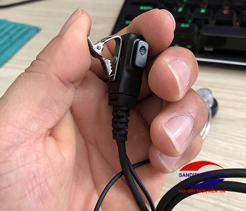 Tai nghe bộ đàm ống hơi bộ đàm Motorola, Icom, Kenwood, HYT,...